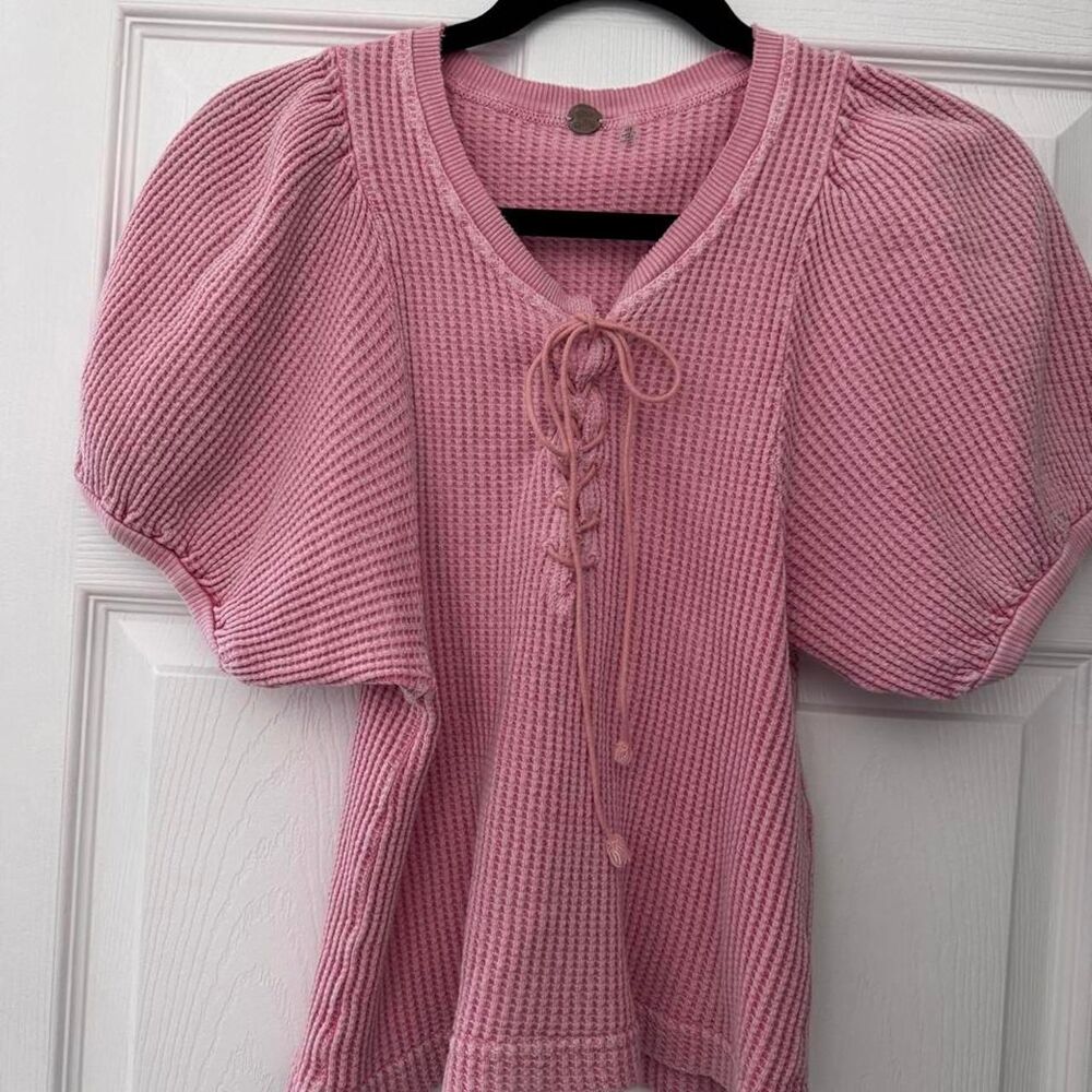 Free-people Women's Pink Blouse